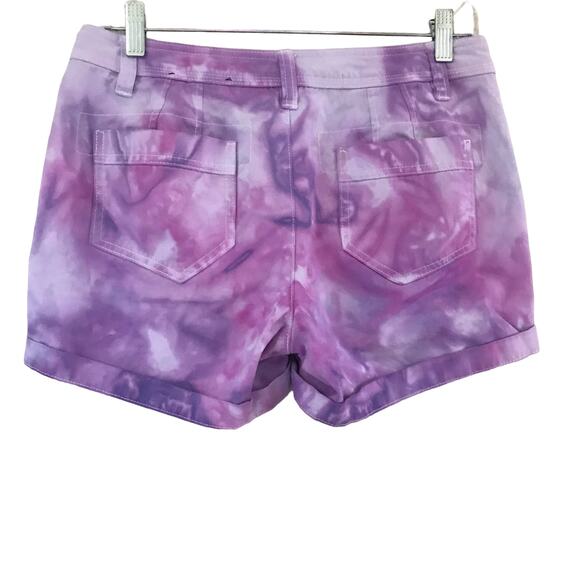 Ice Tie Dyed Watercolor Shorts Size Small Sz 4 - Picture 4 of 4